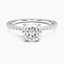 Moissanite Luxe Ballad Diamond Ring (1/4 ct. tw.) in 18K White Gold