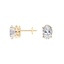 18K Yellow Gold Oval Diamond Stud Earrings (1 1/2 ct. tw.), smalladditional view 1