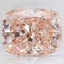 3.07 Ct. Fancy Pink Cushion Lab Created Diamond