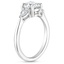 Platinum Petite Opera Diamond Ring (1/4 ct. tw.), smallside view