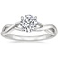 Platinum Eden Diamond Ring, smalltop view