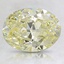1.88 Ct. Fancy Yellow Oval Lab Created Diamond