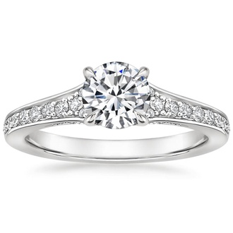 Art Deco Inspired Diamond Ring Setting