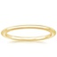 18K Yellow Gold Aimee Wedding Ring, smalltop view