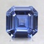 7.4mm Blue Asscher Sapphire