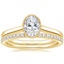 18K Yellow Gold Margot Ring with Ballad Diamond Ring (1/6 ct. tw.)