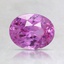 7.3x5.7mm Pink Oval Sapphire