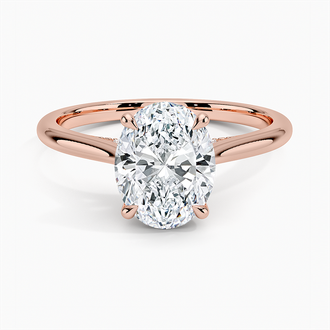 14K Rose Gold Dawn Diamond Ring