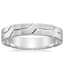 Vertex Wedding Ring in Platinum