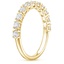 18K Yellow Gold Jade Trau Cella Diamond Ring, smallside view