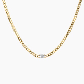 Lab Diamond Chain Necklace