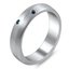 Modern Band with Sapphire Accents, smallside view