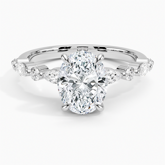 Platinum Versailles Diamond Ring (1/3 ct. tw.)