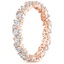14K Rose Gold Olivetta Diamond Eternity Ring (1 1/10 ct. tw.), smallside view