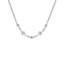Round and Marquise Diamond Necklace 
