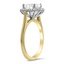 Two-Tone Halo Engagement Ring, smallview