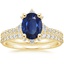 18KY Sapphire Arabella Diamond Bridal Set (1/2 ct. tw.), smalltop view