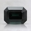 7.6x5.6mm Green Emerald Sapphire