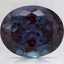 11x9mm Color Change Oval Lab Created Alexandrite