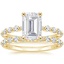18KY Moissanite Marseille Diamond Bridal Set (1/2 ct. tw.), smalltop view