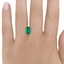10x7mm Oval Lab Grown Emerald, smalladditional view 1