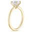 18K Yellow Gold Everly Diamond Ring, smallside view