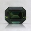 7.3x5.8mm Unheated Teal Emerald Sapphire