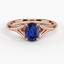 Rose Gold Sapphire Reverie Ring