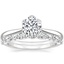 Platinum Caliana Ring with Versailles Diamond Ring (3/8 ct. tw.)