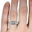 The Dai Ring, smallzoomed in top view on a hand