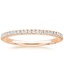 18K Rose Gold Simply Tacori Diamond Ring (1/5 ct. tw.), smalltop view