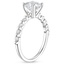 18K White Gold Marseille Diamond Ring (1/4 ct. tw.), smallside view