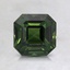 6.2x6mm Green Emerald Sapphire