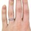 The Sanda Ring, smallzoomed in top view on a hand