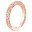 14K Rose Gold Delicate Antique Scroll Diamond Ring (1/15 ct. tw.), smallside view