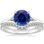 PT Sapphire Reverie Ring with Flair Diamond Ring (1/6 ct. tw.), smalltop view