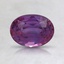 7.1x5.4mm Unheated Pink Oval Sapphire