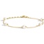 14K Yellow Gold Athena Premium Akoya Cultured Pearl Bracelet, smalladditional view 1