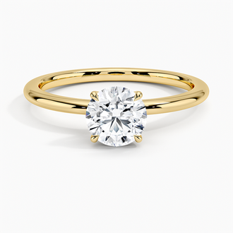 Petite Elodie Solitaire Ring Image