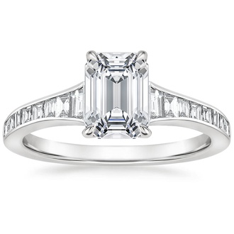 Channel Set Baguette Diamond Ring