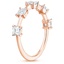 14K Rose Gold Aimee Carre Diamond Ring (3/4 ct. tw.), smallside view