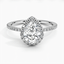 Platinum Waverly Diamond Ring (1/2 ct. tw.), smalltop view