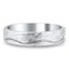 Custom Textured Mens Wedding Ring
