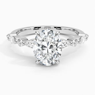 Platinum Versailles Diamond Ring (1/3 ct. tw.)
