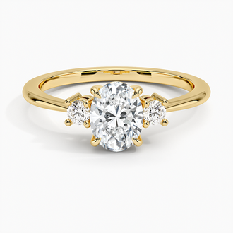 Selene Three Stone Diamond Ring (1/10 ct. tw.)