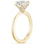 18K Yellow Gold Katerina Diamond Ring, smallside view