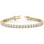 18K Yellow Gold Certified Lab Created Diamond Tennis Bracelet (10 ct. tw.), smalladditional view 2