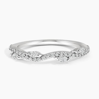 Diamond Vine Wedding Ring
