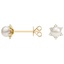 14K Yellow Gold Zia Freshwater Cultured Pearl and Diamond Earrings, smalladditional view 1