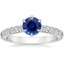 18KW Sapphire Luxe Sienna Diamond Ring (1/2 ct. tw.), smalltop view
